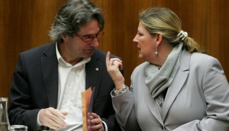 Aus der heimischen Politik kamen zahlreiche Reaktionen zum Tod von Andrea Kdolsky, hier als ...