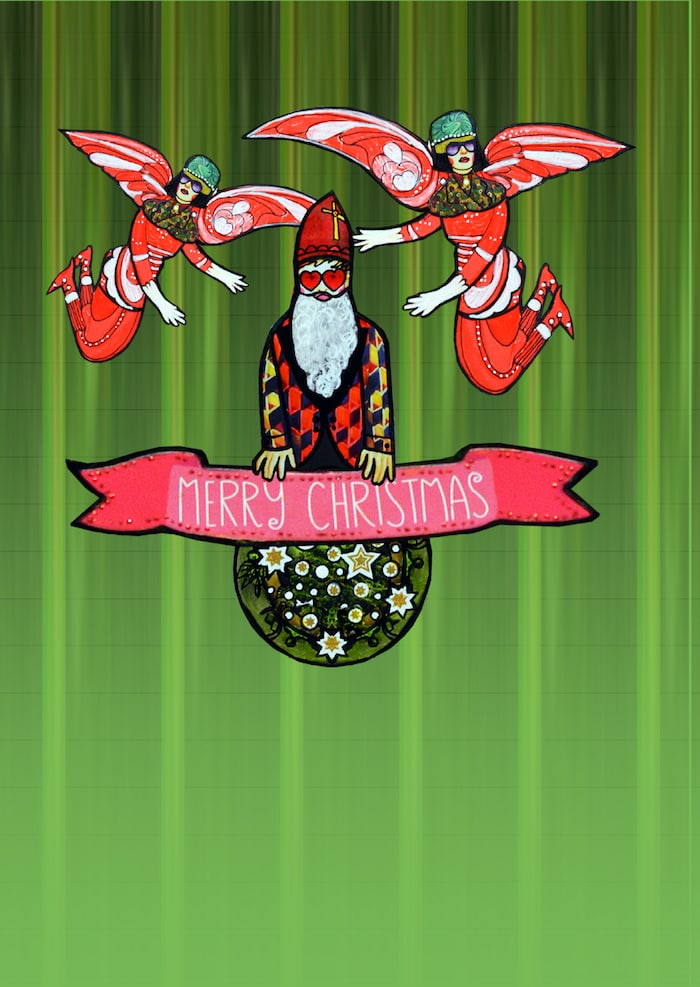 Die diesjährige Karte wurde von Maya Altenburger-Schwitzer gestaltet.