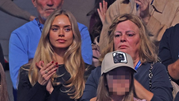 Laila Hasanovic nahm in Wien neben Jannik Sinners Mama Siglinde Sinner Platz. Nach dem Sieg ...