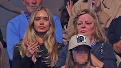 Laila Hasanovic nahm in Wien neben Jannik Sinners Mama Siglinde Sinner Platz. Nach dem Sieg ...