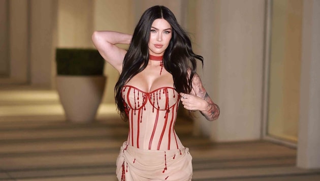 Megan Fox sorgte am Wochenende mit einem sexy Outfit für Vorfreude auf Halloween.