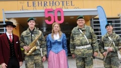 Die Jubiläumsfeier wurde von der Militärmusik Niederösterreich musikalisch umrahmt.
