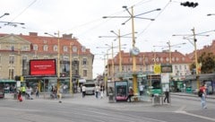 Am Jakominiplatz in Graz kam es zu dem Unfall. (Symbolbild)