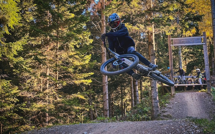 Die Jumpline der „Wexl Trails“ gefällt Clemens Kaudela.