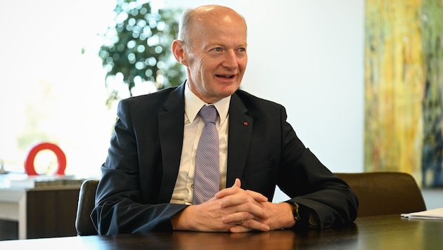 Franz Gasselsberger ist Generaldirektor der Oberbank mit Sitz in Linz.