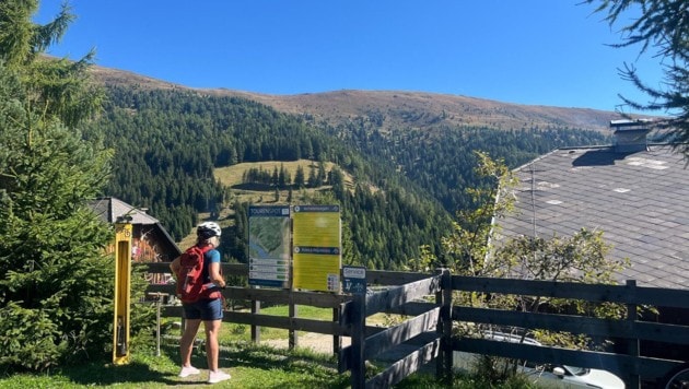 Wandern ist auch im Herbst beliebt. Bäume wechseln ihr Farbenkleid, Hütten bieten Kulinarik.