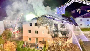 Alles verbrannt: Das Haus in St. Johann wurde ein Raub der Flammen.