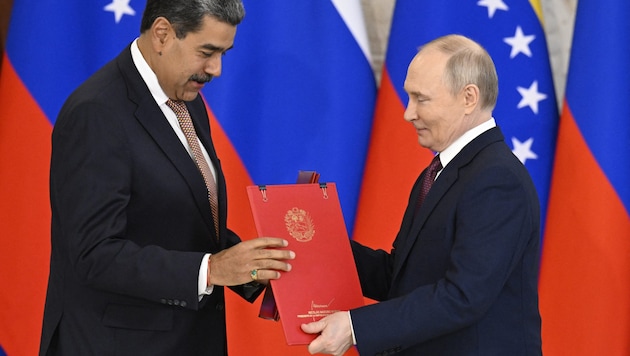 Venezuela und Russland gehen eine „strategische Partnerschaft“ ein.