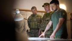 Selenskyj dankte seinen Truppen für ihre „Präzision“. (Archivbild)