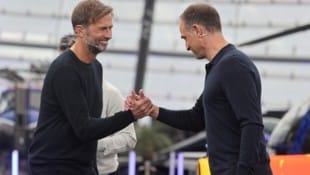 Jürgen Klopp (li.), Oliver Mintzlaff