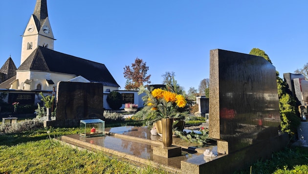 Auch am Friedhof St. Georgen am Sandhof gab es einen Vorfall.