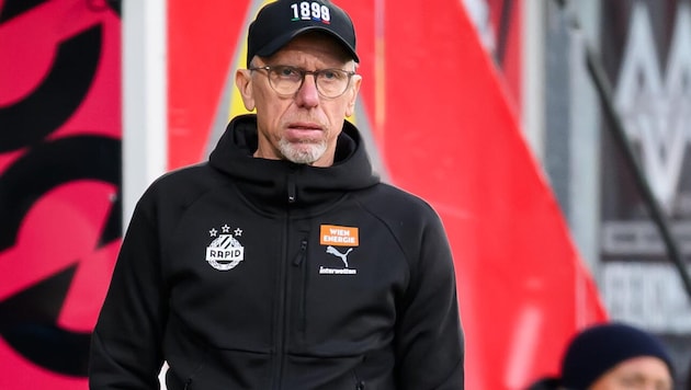 Rapid-Trainer Peter Stöger