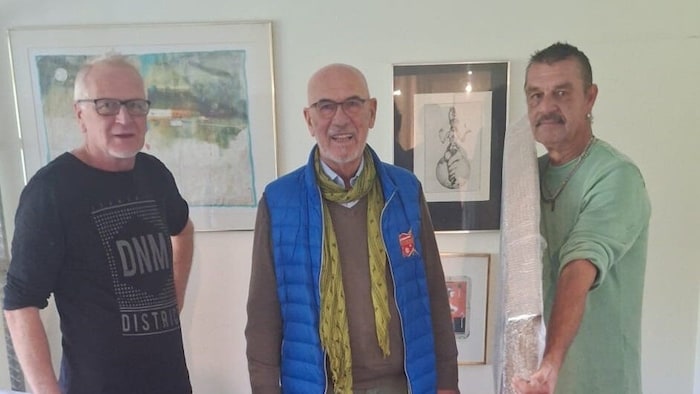 Retzer dirigierte die Räumaktion selbst.