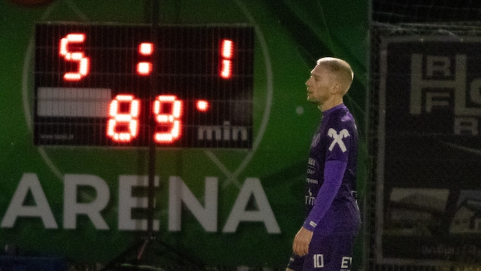 Ein bitterer Abend für Hagenberg.