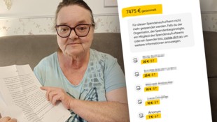 So sieht Zusammenhalt aus: Veronika F. (68) aus Rechnitz muss nach einer Klage von ...