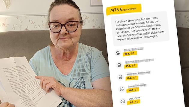This is what solidarity looks like: Veronika F. (68) from Rechnitz has to pay 6,000 euros ...
