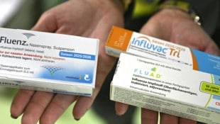 Das Gesundheitsministerium hat am Montag beruhigt, dass genügend Impfstoff gegen Grippe (Bild), ...