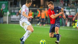 Matthias Seidl (rechts) ist mit Rapid auf Aufstieg programmiert