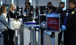 Viele Flughafenarbeiter sind in den USA beim Bund angestellt.
