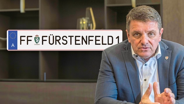 Fürstenfelds Stadtchef Jost ging in die Offensive. Das FF-Kürzel ist für ihn „ein Stück ...