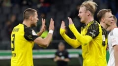 Dortmund gewann den Krimi gegen Frankfurt im Elferschießen.