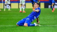 Blau-Weiß Linz durfte am Ende jubeln.