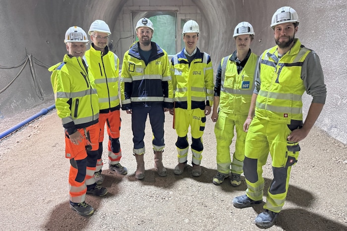 Das Schmittentunnel-Team rund um Christian und Josef Krammer, Straßenbau Land Salzburg
