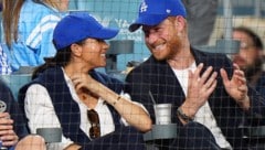 Herzogin Meghan und Prinz Harry genossen Zeit zu zweit beim Baseball-Spiel in Los Angeles – ...