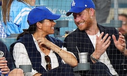 Herzogin Meghan und Prinz Harry genossen Zeit zu zweit beim Baseball-Spiel in Los Angeles – ...
