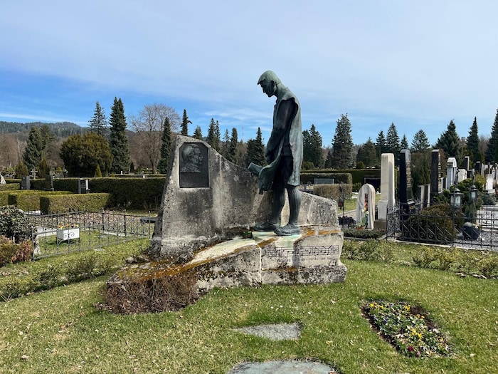 Das Ehrengrab von Liederfürst Thomas Koschat.