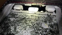 Zahlreiche Scheiben gingen durch das Quartett zu Bruch.