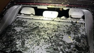 Zahlreiche Scheiben gingen durch das Quartett zu Bruch.