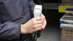 Die Radlerin wurde zum Alkotest gebeten