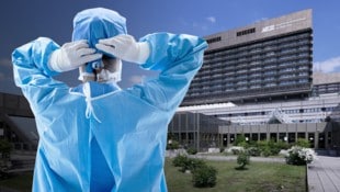 Das AKH hat die Sicherheitsmaßnahmen wegen der neuen Masche bereits hochgefahren.