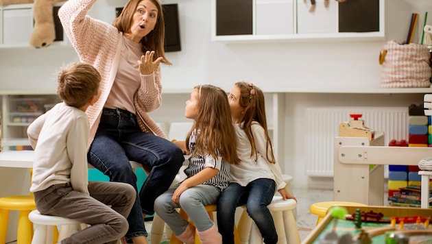 In Vorarlberg werden lediglich rund 18 Prozent der Kindergartenkinder ganztägig betreut.
