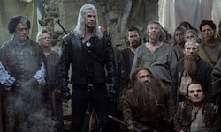 Eine Szene aus der neuen Staffel „The Witcher“ mit Liam Hemsworth.