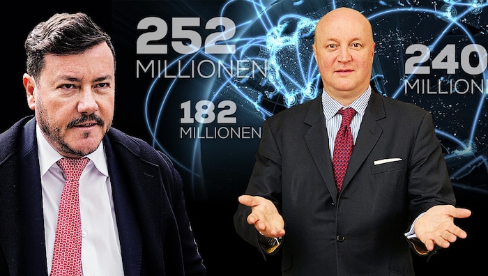 Signa founder René Benko, ex-head of the holding company Marcus Mühlberger