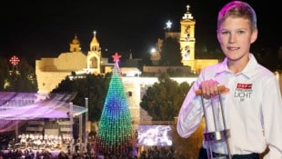 Florian Mitter aus Vorderweißenbach wurde auserkoren, heuer das „ORF-Friedenslicht“ zu ...