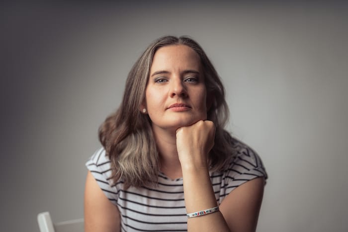 Kabarettistin Elli Bauer denkt sich in ihrem neuen Programm „fAngst?“: „Einmal im Leben möchte ...