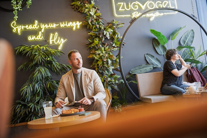 Restaurant Zugvogel: Am Flughafen Wien gibt es ein kulinarisches Angebot für jeden Geschmack.