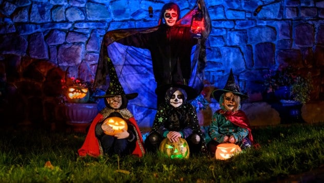 Halloween ist vor allem bei Kindern und Jugendlichen ein Muss.