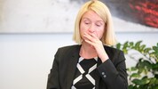 Beim Interview mit der „Krone“ kämpfte Oberösterreichs Gesundheitslandesrätin Christine ...
