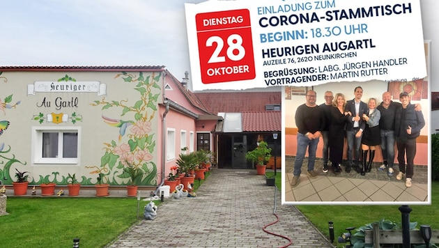 Rund 40 Gäste – die meisten davon FPÖ-Mitglieder – lauschten dem Corona-Vortrag des umstrittenen ...