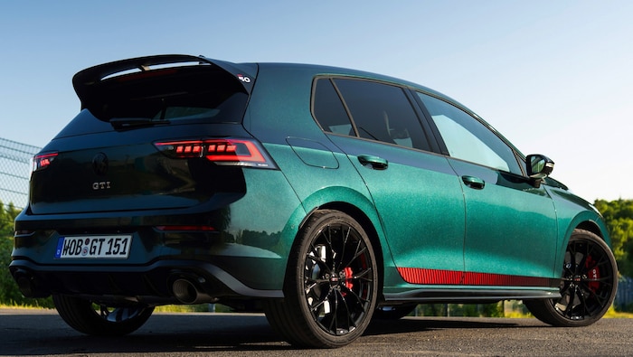 GTI Edition 50 in Dark Moss Green Metallic