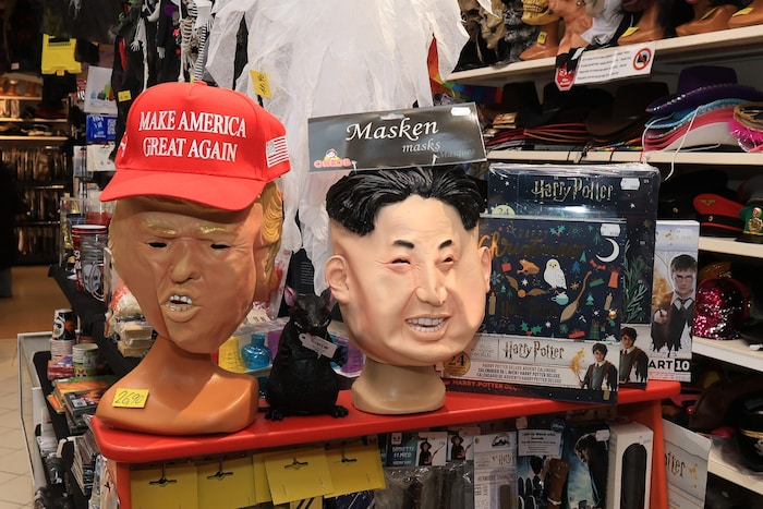 Trump und Kim als Verkaufsschlager