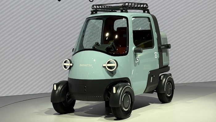 Daihatsu zeigt einen pfiffigen Micro-Transporter im Stil der italienischen Ape.