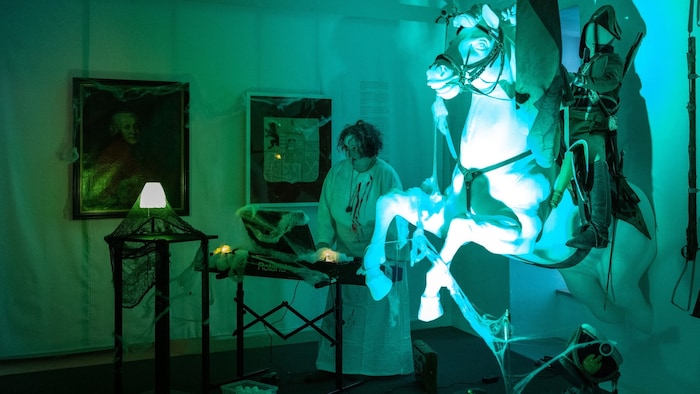 Im Keltenmuseum Hallein wird Halloween groß gefeiert