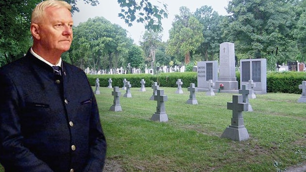 Der Offizier des Österreichischen Bundesheeres Rapatz war als Militärattaché bei Krisenherden ...