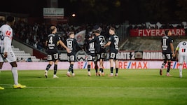Sturm Graz jubelte über den Einzug ins ÖFB-Cup-Viertelfinale.