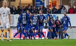 Der WAC jubelt nach einem Kraftakt in Amstetten.